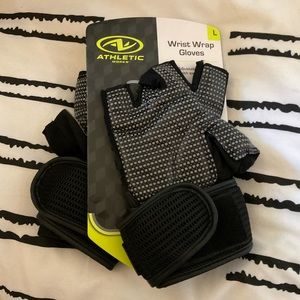 Athletic Works Wrist Wrap Gloves